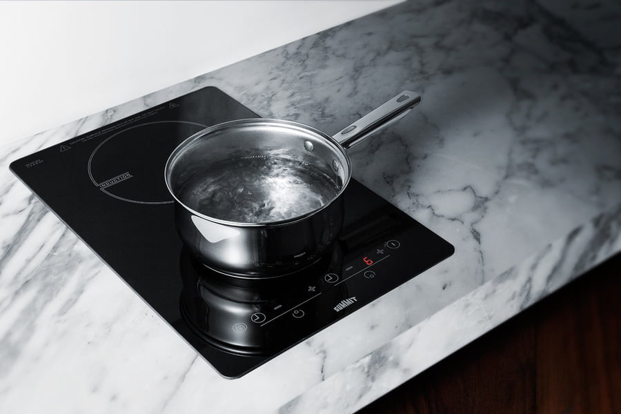 Summit SINC2B120 13" Wide 120V 2-Burner Induction Cooktop