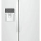 Whirlpool WRS315SDHW 36-Inch Wide Side-By-Side Refrigerator - 24 Cu. Ft. - White
