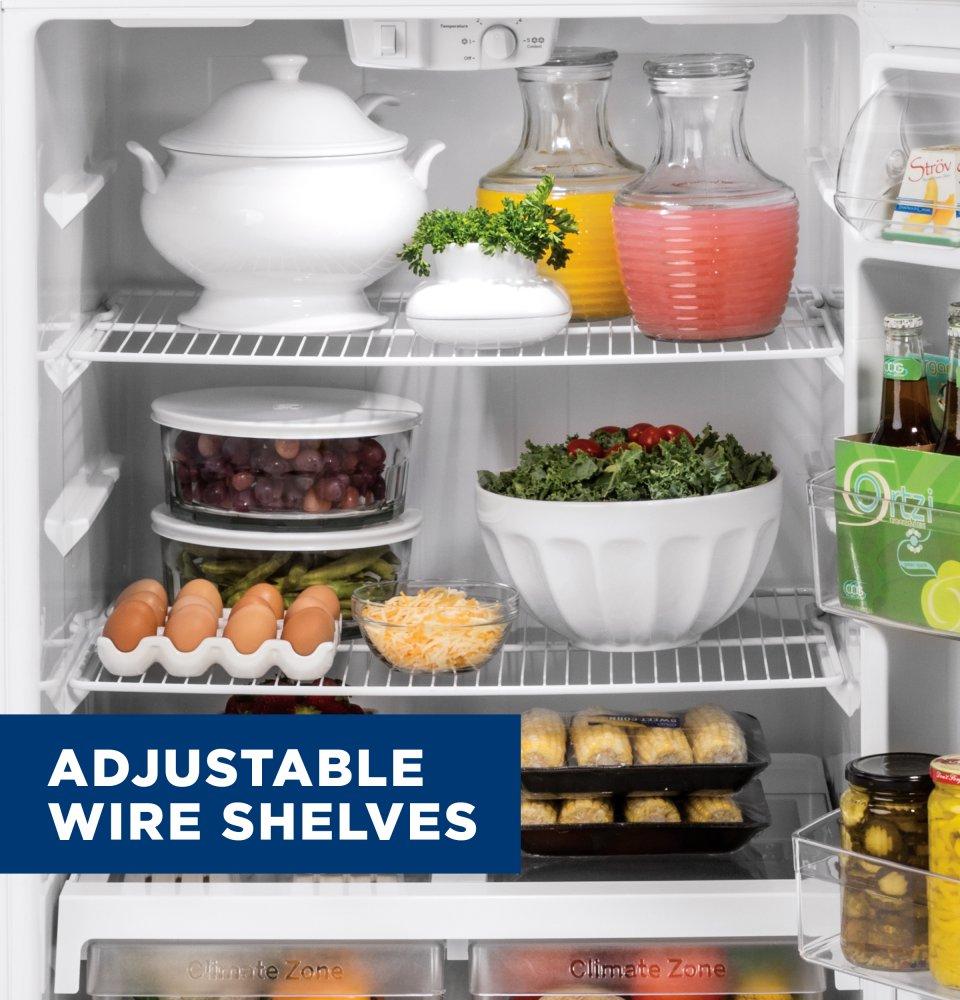 Ge Appliances GTS19KGNRWW Ge® 19.2 Cu. Ft. Top-Freezer Refrigerator