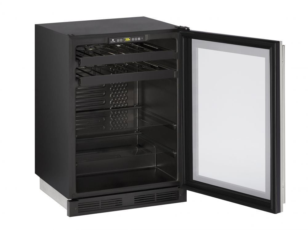 U-Line U1224BEVS00B 1224Bev 24" Beverage Center With Stainless Frame Finish (115 V/60 Hz Volts /60 Hz Hz)