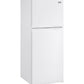 Haier HA10TG21SW 9.8 Cu. Ft. Top Freezer Refrigerator