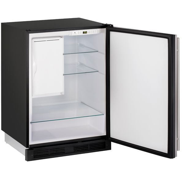 U-Line UCO1224FS00B Co1224F 24" Refrigerator/Ice Maker With Stainless Solid Finish, No (115 V/60 Hz Volts /60 Hz Hz)