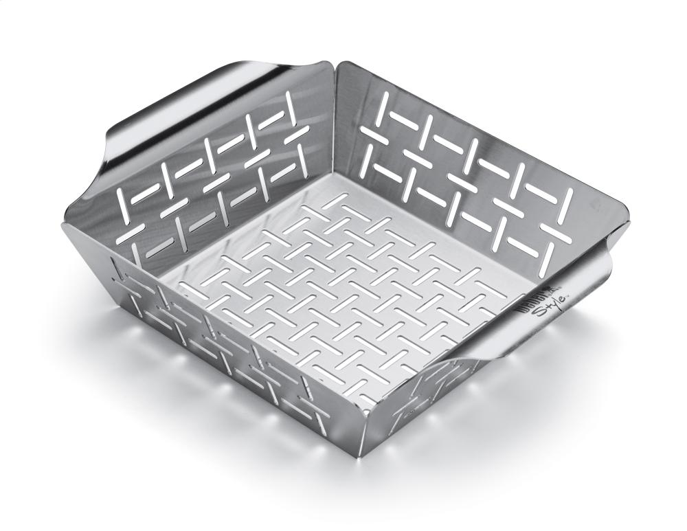 Weber 6481 Weber Style - Small Stainless Steel Vegetable Basket