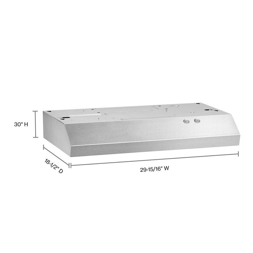Maytag WVU17UC0JS 30" Range Hood With Full-Width Grease Filters