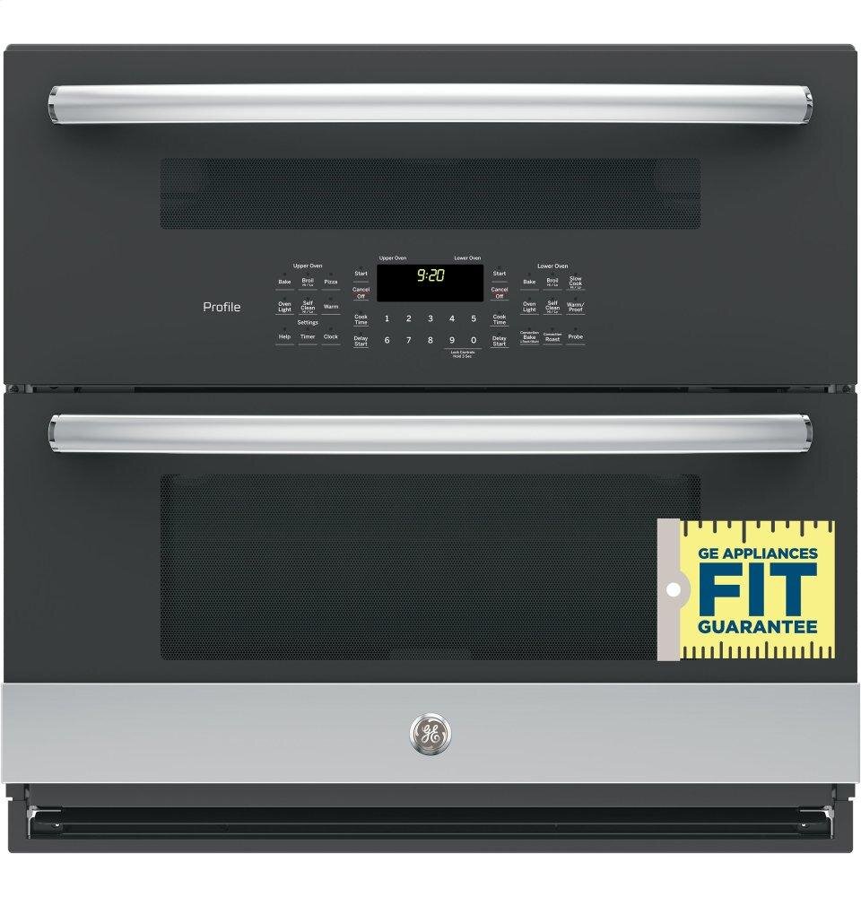 Ge Appliances PT9200SLSS Ge Profile™ 30" Built-In Twin Flex Convection Wall Oven