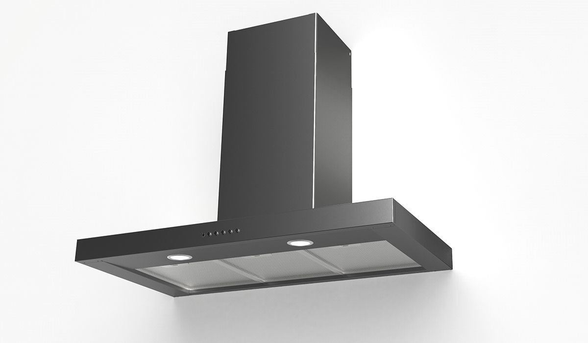 Faber STIL36BSV 36" T-Shape Chimney Wall Hood With Variable Air Management