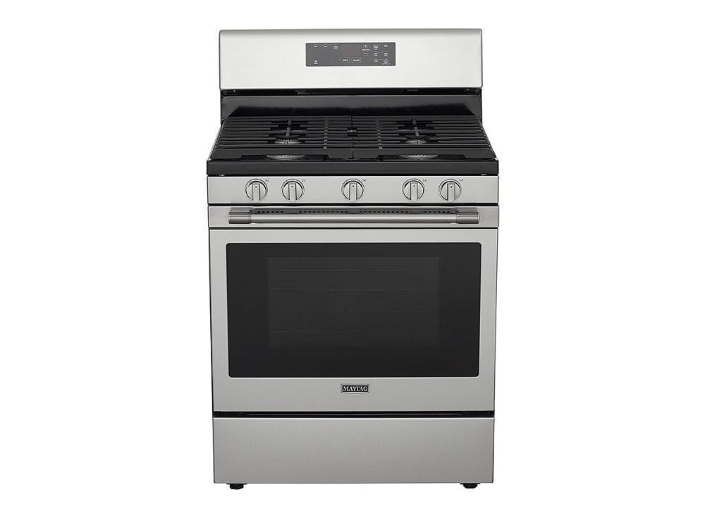 Maytag MGR6600FZ 30-Inch Wide Gas Range With 5Th Oval Burner - 5.0 Cu. Ft.