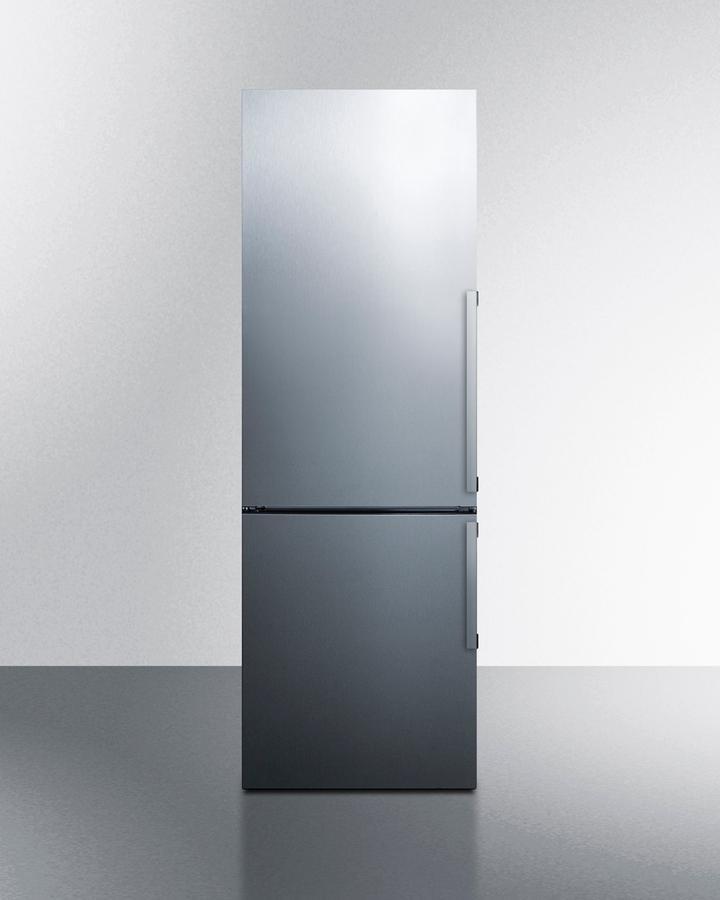 Summit FFBF246SSLHD 24" Wide Bottom Freezer Refrigerator