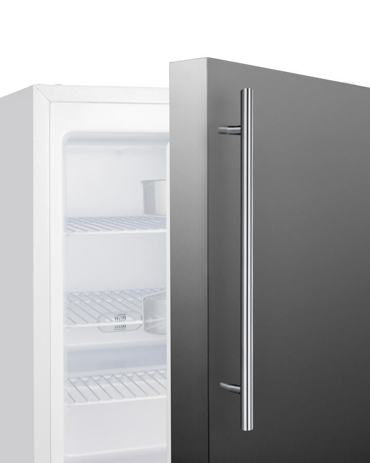 Summit ALFZ36SSHV 20" Wide Built-In All-Freezer, Ada Compliant