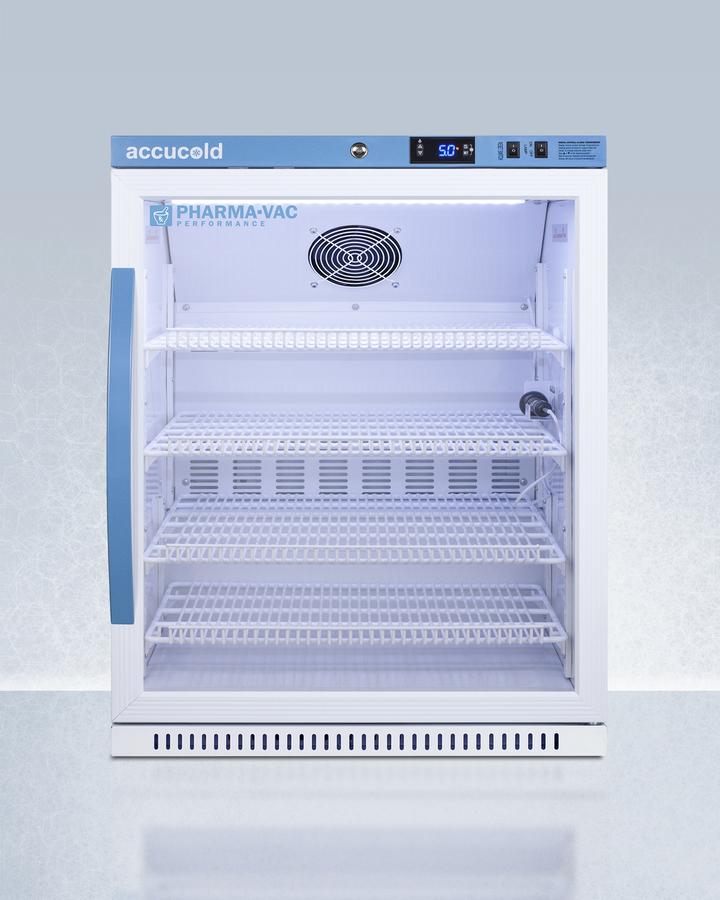 Summit ARG61PVBIADA 6 Cu.Ft. Vaccine Refrigerator, Ada Height