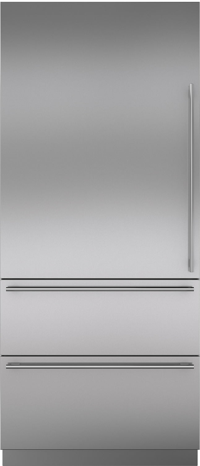 Sub-Zero 7023709 Stainless Steel Door Panel With Tubular Handle - Lh