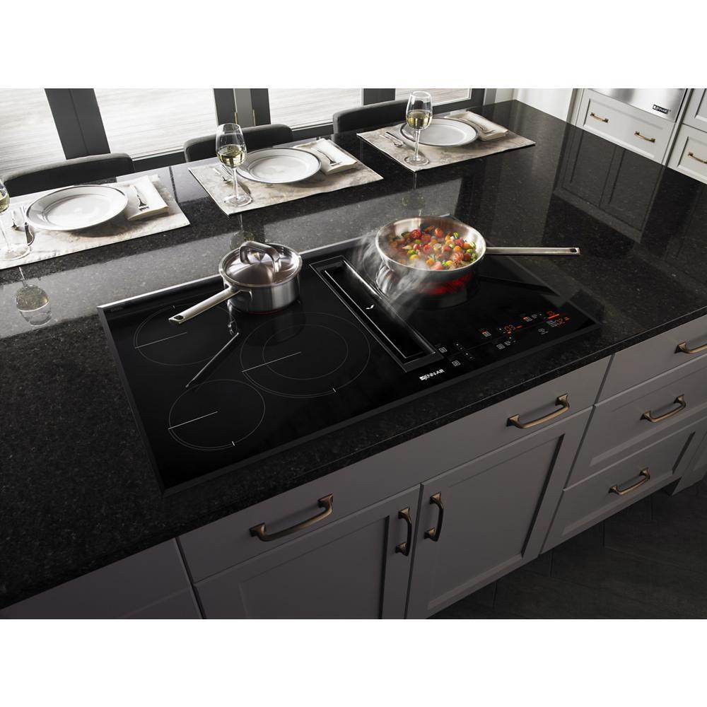Jennair JED4536KB 36" Oblivion Glass Electric Radiant Downdraft Cooktop With Tap Touch Controls