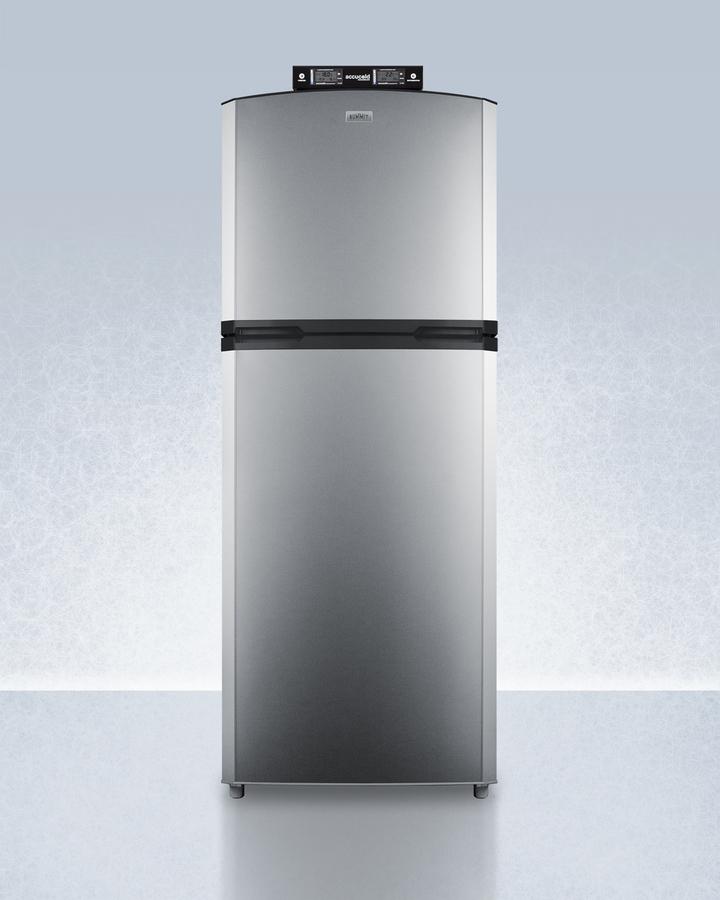 Summit BKRF14SS 26" Wide Break Room Refrigerator-Freezer