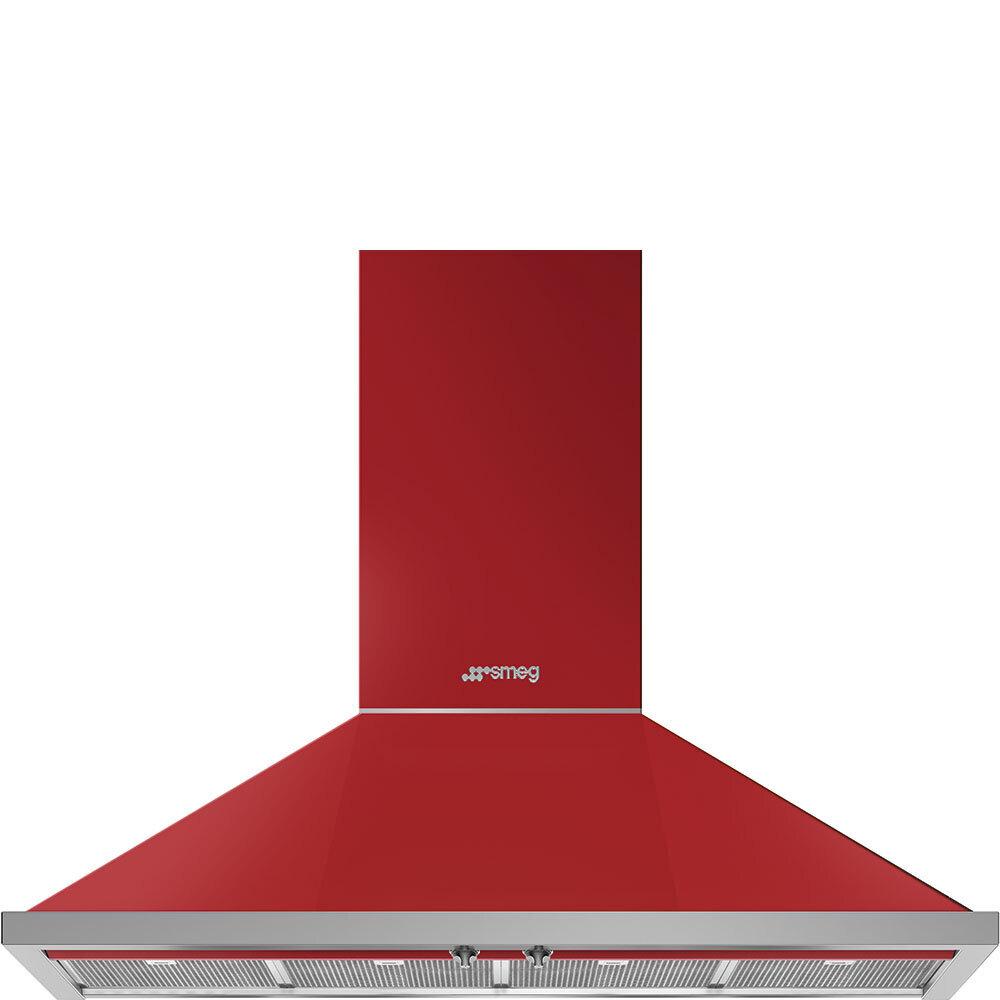 Smeg KPF48URD Hood Red Kpf48Urd
