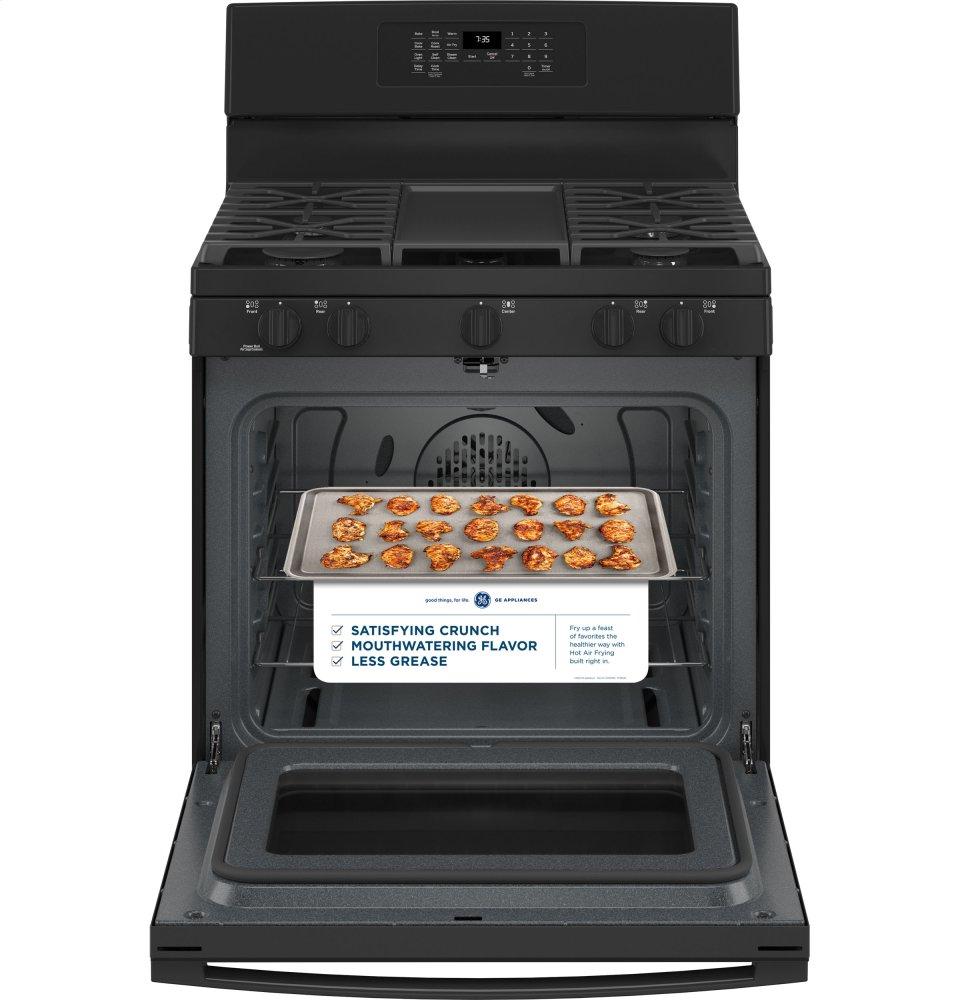 Ge Appliances JGB735DPBB Ge® 30" Free-Standing Gas Convection Range With No Preheat Air Fry