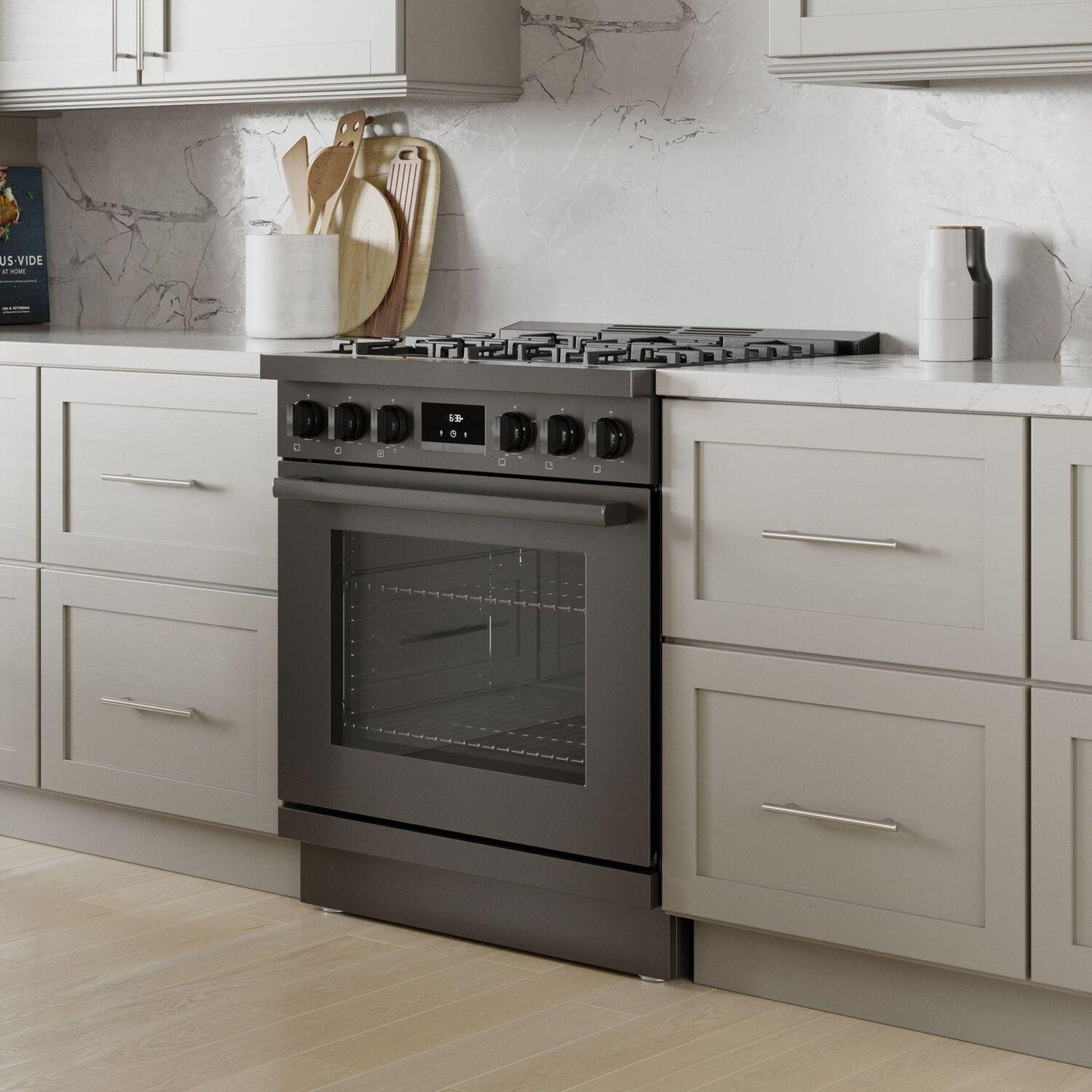 Bosch HEZ8TK30UC Installation Accessory Black Stainless Steel Hez8Tk30Uc