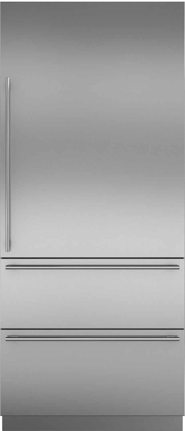 Sub-Zero 7023708 Stainless Steel Door Panel With Tubular Handle - Rh