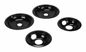Amana W10288051 Gas Range Burner Drip Bowls - Black