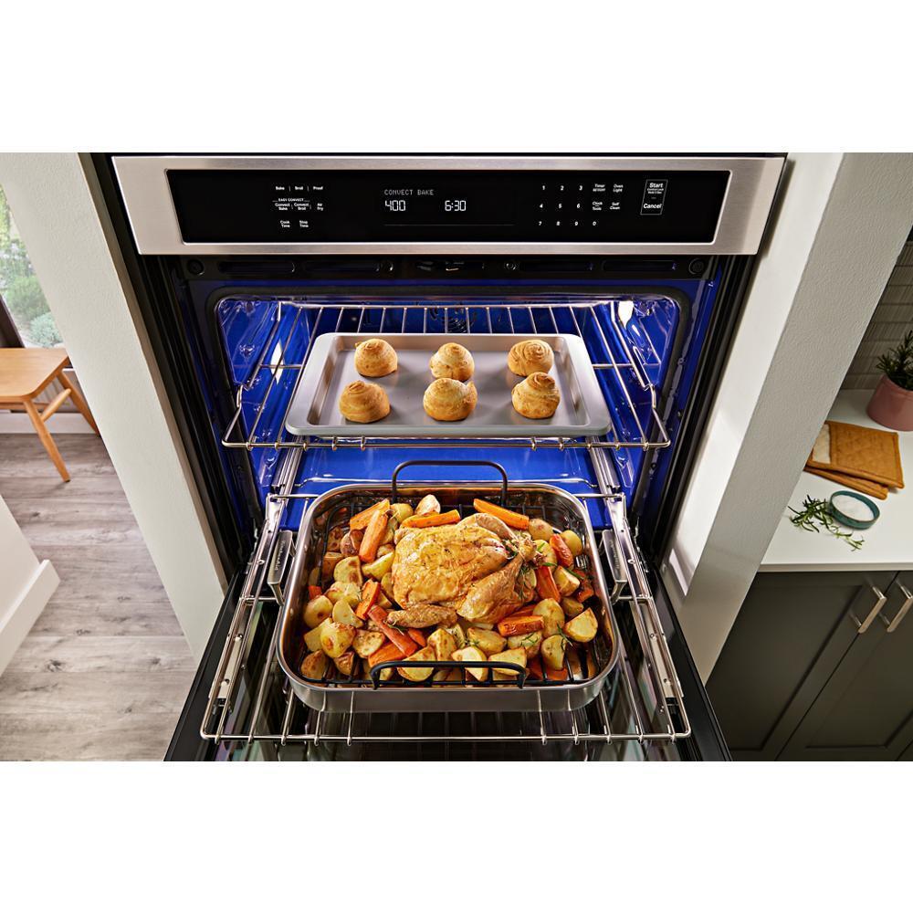 Kitchenaid KOED527PBS Kitchenaid® Double Wall Ovens With Air Fry Mode