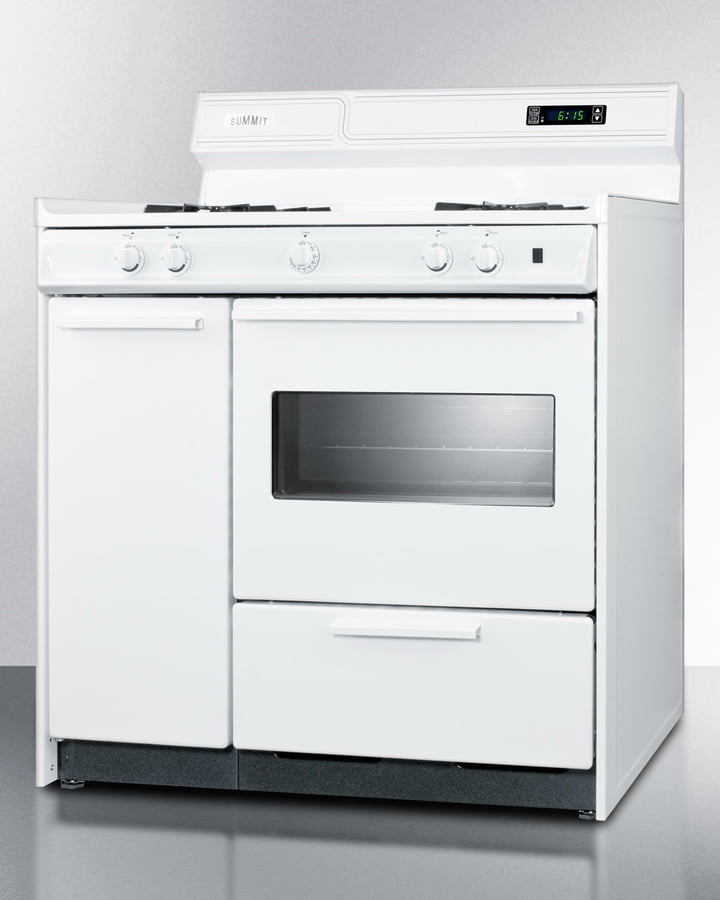 Summit WNM4307KW 36" Wide Gas Range