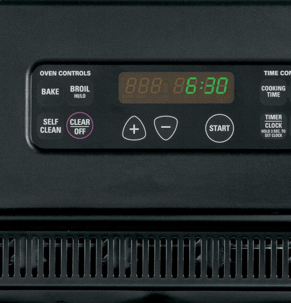 Ge Appliances JRP20BJBB Ge® 24" Electric Single Self-Cleaning Wall Oven