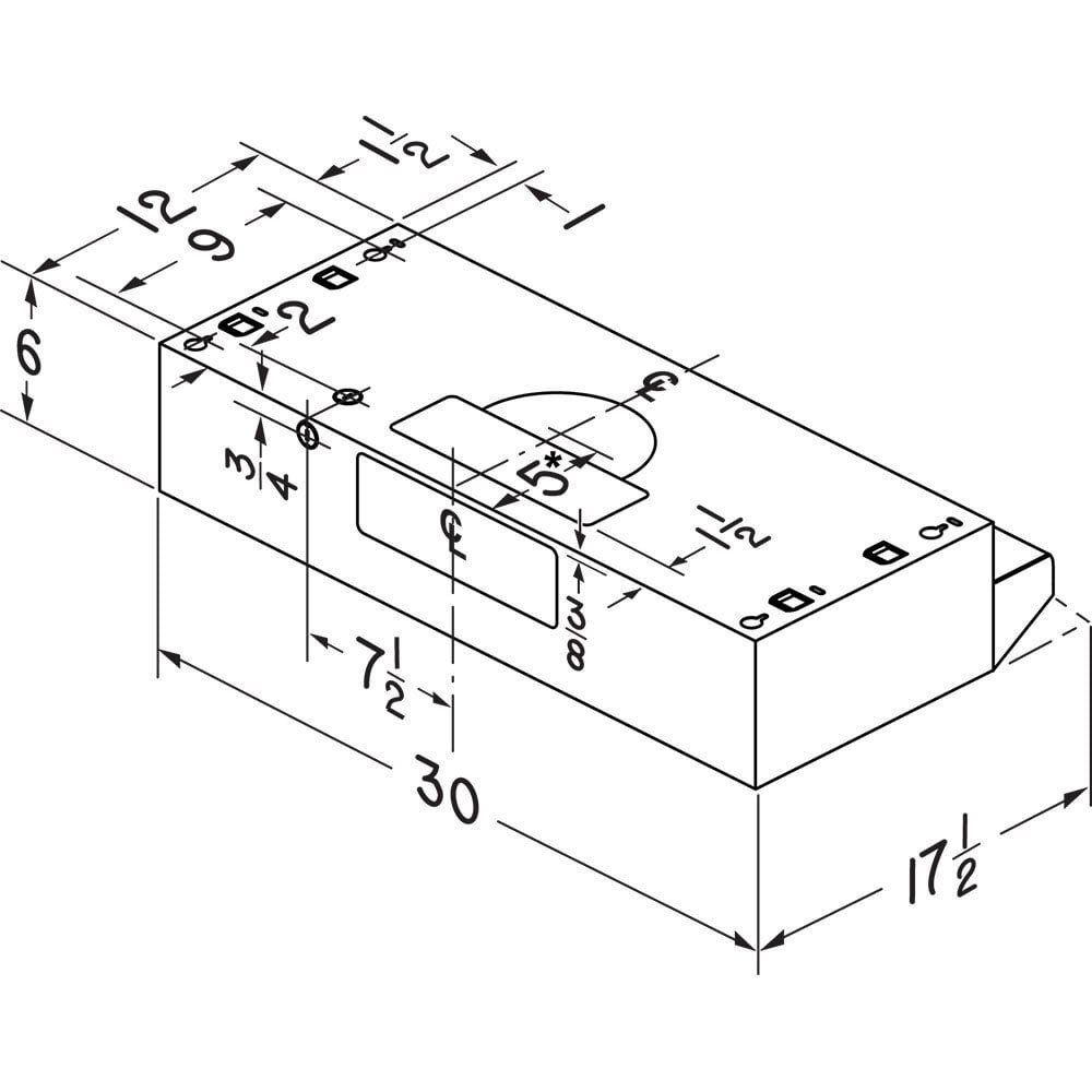 Broan 433011 Broan® 30-Inch Convertible Under-Cabinet Range Hood, White