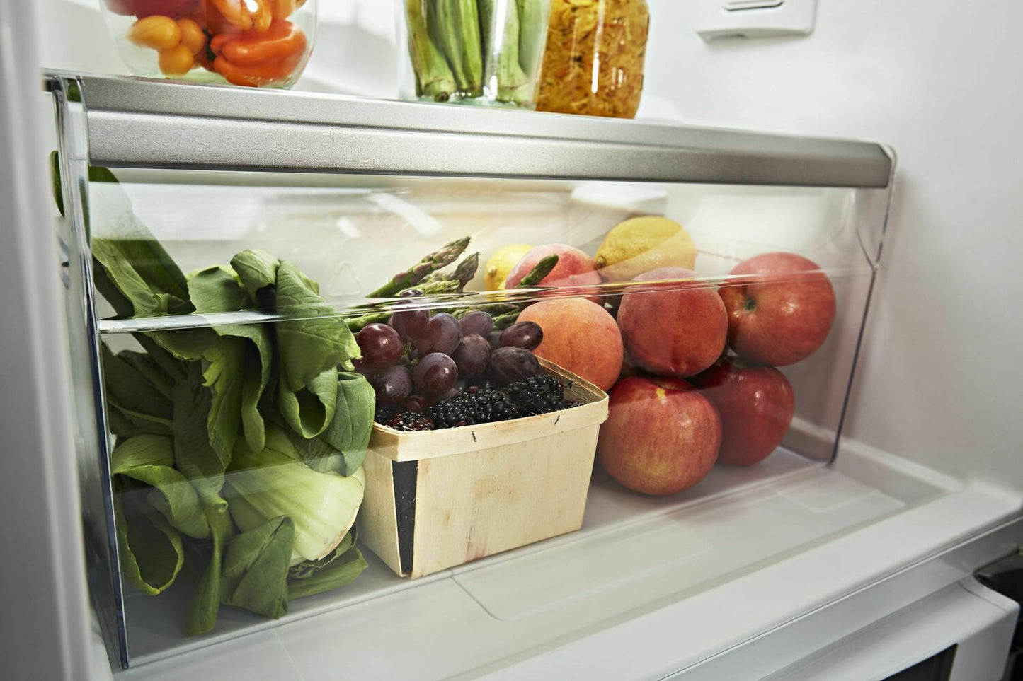 Kitchenaid KBBX104EPA 10 Cu. Ft. 24" Width Built-In Panel Ready Bottom Mount Refrigerator Panel Ready