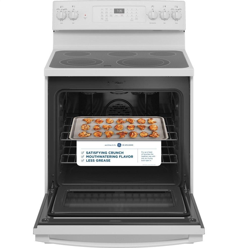 Ge Appliances JB735DPWW Ge® 30" Free-Standing Electric Convection Range With No Preheat Air Fry