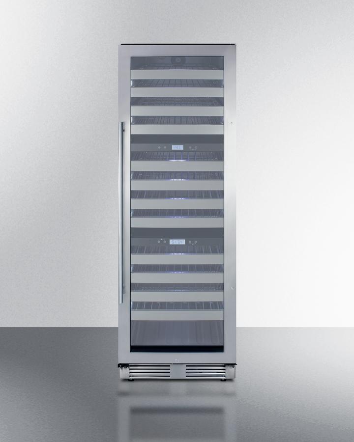 Summit SWCP1988T 24" Wide Triple Zone Wine Cellar
