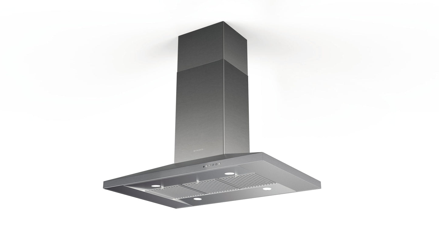 Faber DAMAIS42SSV 42" Pyramid Shape Island Hood With Variable Air Management