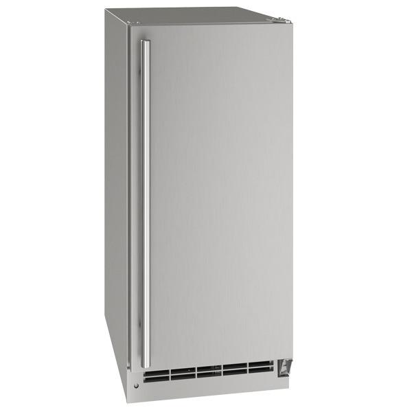 U-Line UOCR115SS01B 15" Crescent Ice Maker With Stainless Solid Finish (115 V/60 Hz Volts /60 Hz Hz)