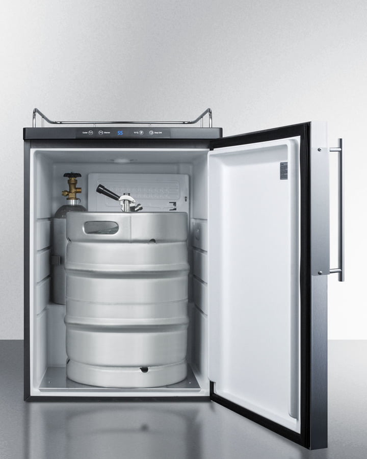 Summit SBC635MBINKFR 24" Wide Built-In Kegerator