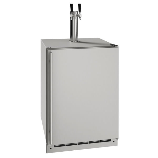 U-Line UOKR124SS01A 24" Keg Refrigerator With Stainless Solid Finish (115 V/60 Hz Volts /60 Hz Hz)