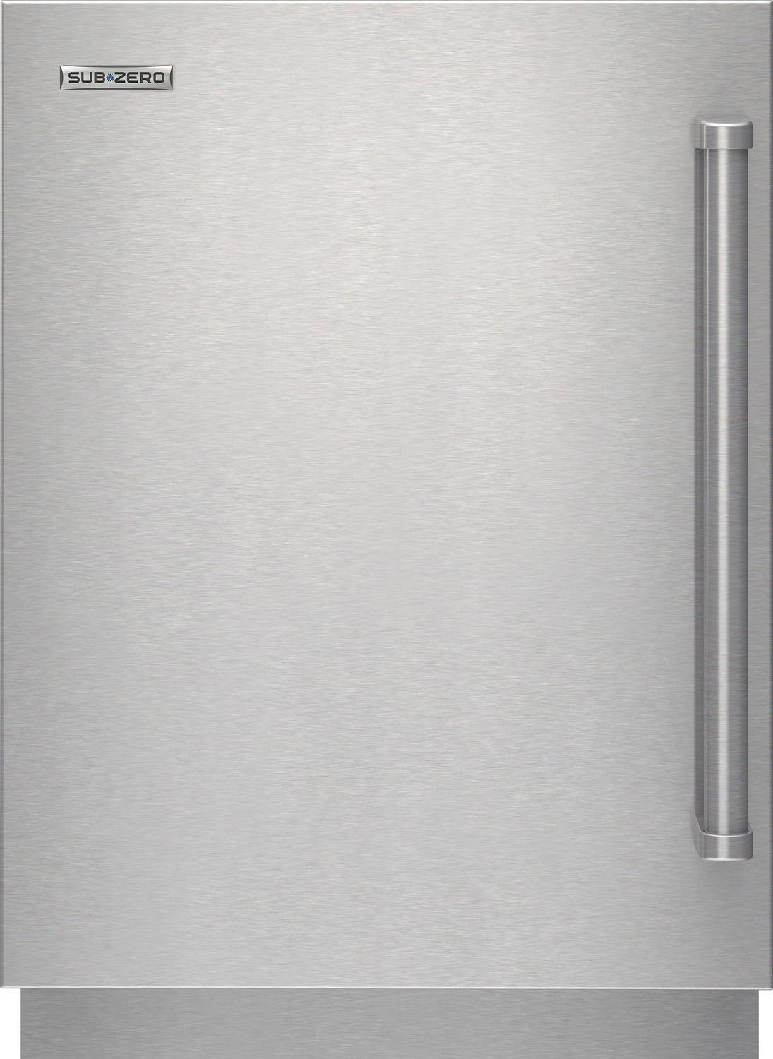Sub-Zero 9028543 Outdoor Stainless Steel Solid Door Panel - Pro Handle, Left Hinge