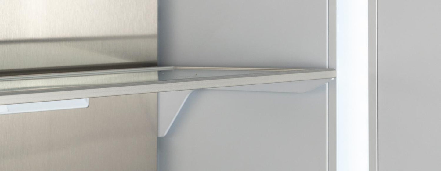 Bertazzoni REF30RCBPNV 30" Built-In Refrigerator Column With Internal Water Dispenser, Panel Ready Reversible Door Panel Ready