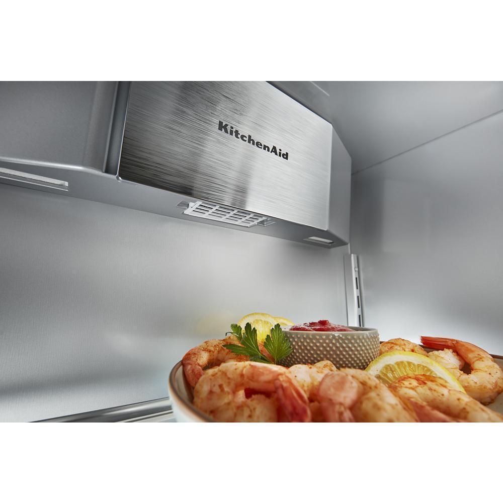 Kitchenaid KBSN702MBS 25.5 Cu Ft. 42" Built-In Side-By-Side Refrigerator With Printshield&#8482; Finish