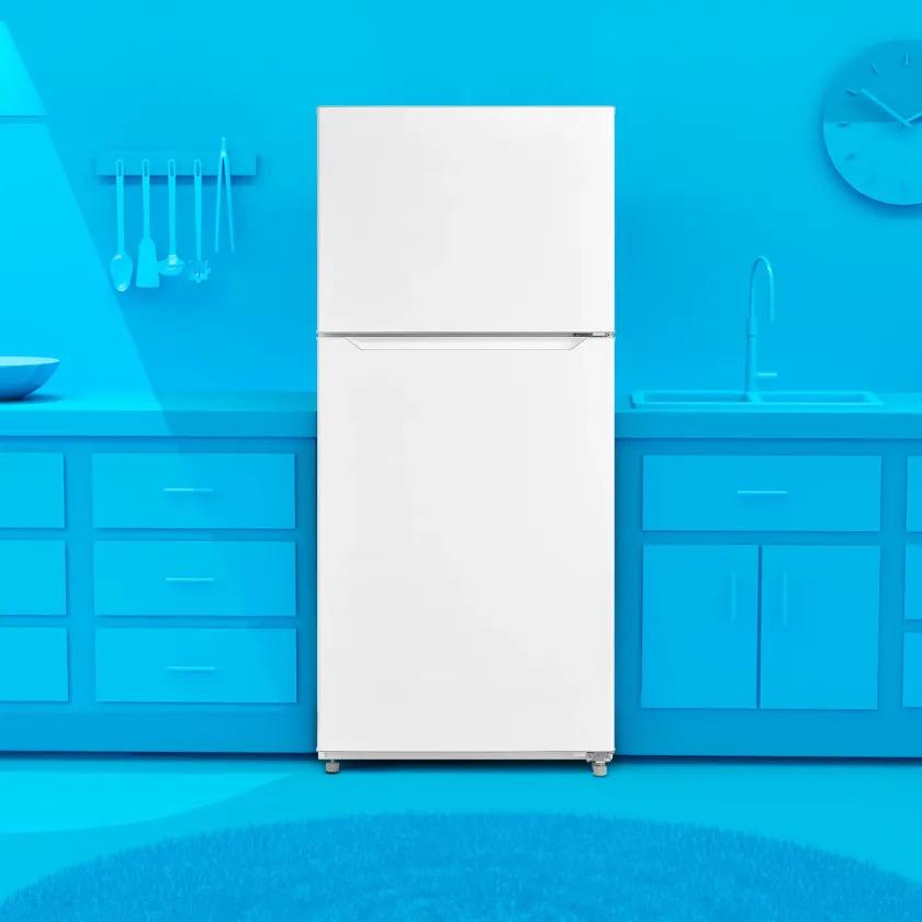 Element Appliance ERT14CSCW Element 14.2 Cu. Ft. Top Freezer Refrigerator - White