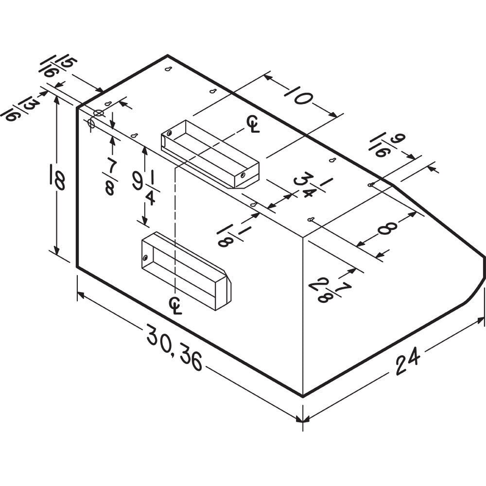 Broan E6036SS Broan® 36-Inch Convertible Wall-Mount Canopy Range Hood W/ Heat Sentry , 600 Cfm, Stainless Steel
