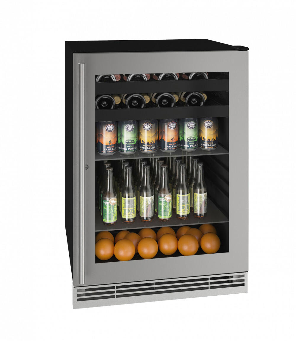 U-Line UHBV124SG31A Hbv124 24" Beverage Center With Stainless Frame Finish (115V/60 Hz Volts /60 Hz Hz)