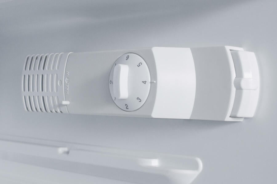 Summit AR5IF 24 Inch Wide Ada Compliant Built-In Undercounter All-Refrigerator For Residential Use, Auto Defrost With Panel-Ready Door And Black Cabinet