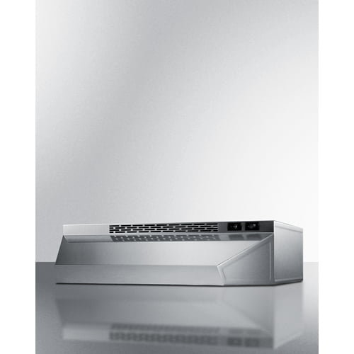 Summit H1720SS 20" Under Cabinet Ductless Range Hood