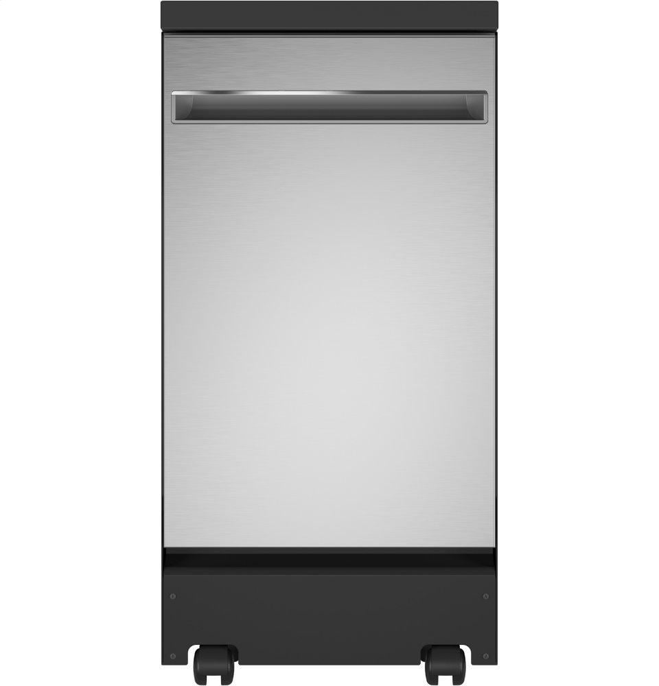 Ge Appliances GPT145SSLSS Ge® 18" Stainless Steel Interior Portable Dishwasher With Sanitize Cycle