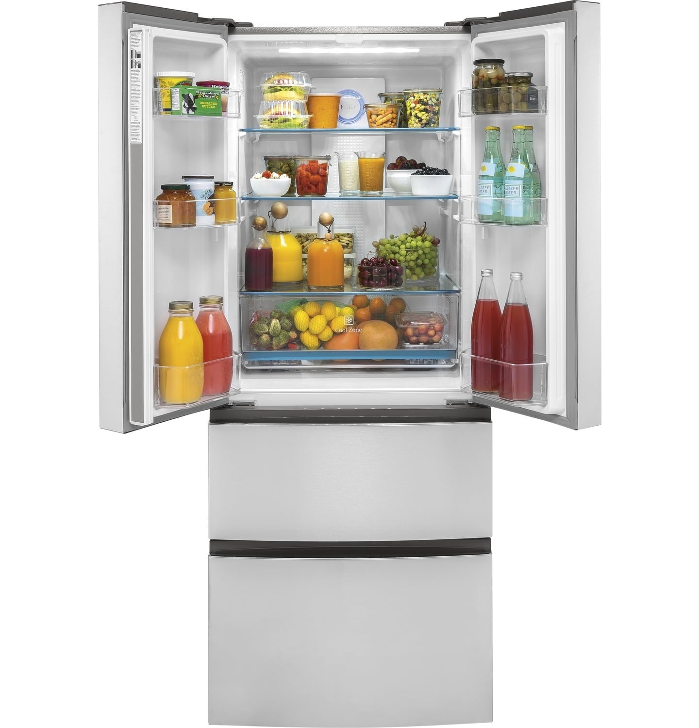 Haier HRF15N3AGS 15.3 Cu. Ft. French Door Refrigerator