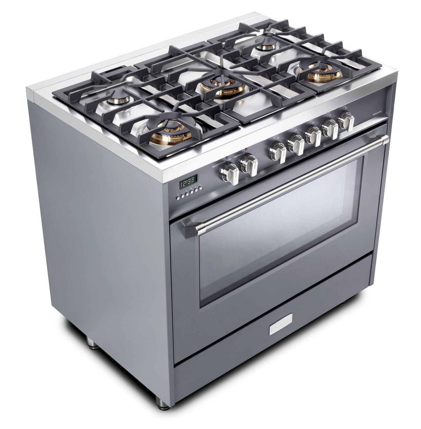 Verona VDFSGE365SG Slate Gray 36" Dual Fuel - Designer Series