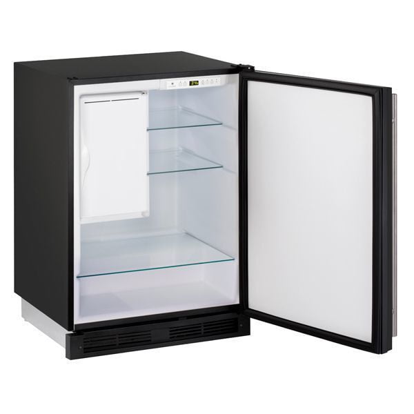 U-Line U1224RFB00B 1224Rf 24" Refrigerator/Freezer With Black Solid Finish (115 V/60 Hz Volts /60 Hz Hz)