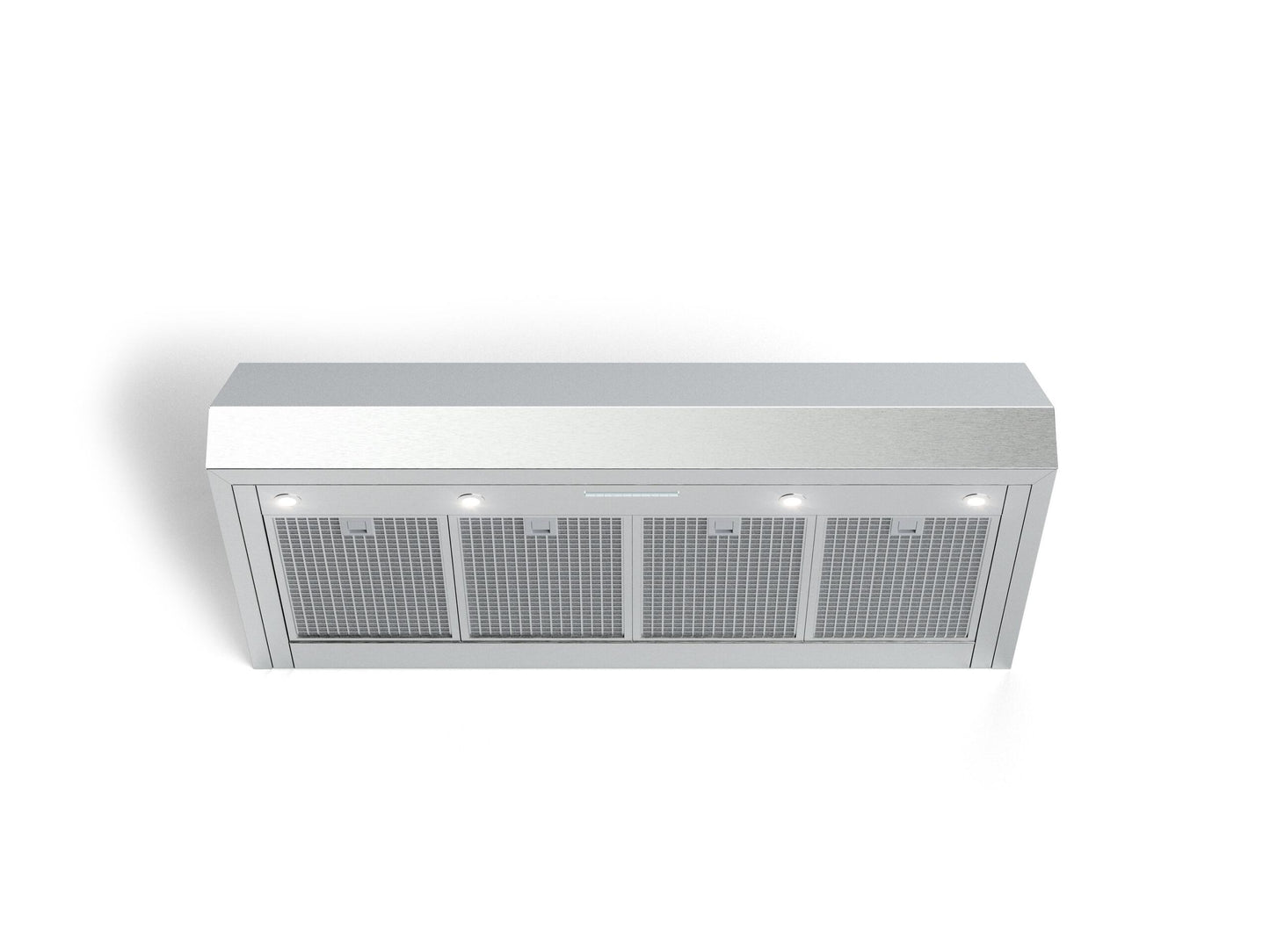 Verona VELP4810GSS 48" Designer Low Profile Hood, Wall-Mount - 1200 Cfm - 4 Speeds