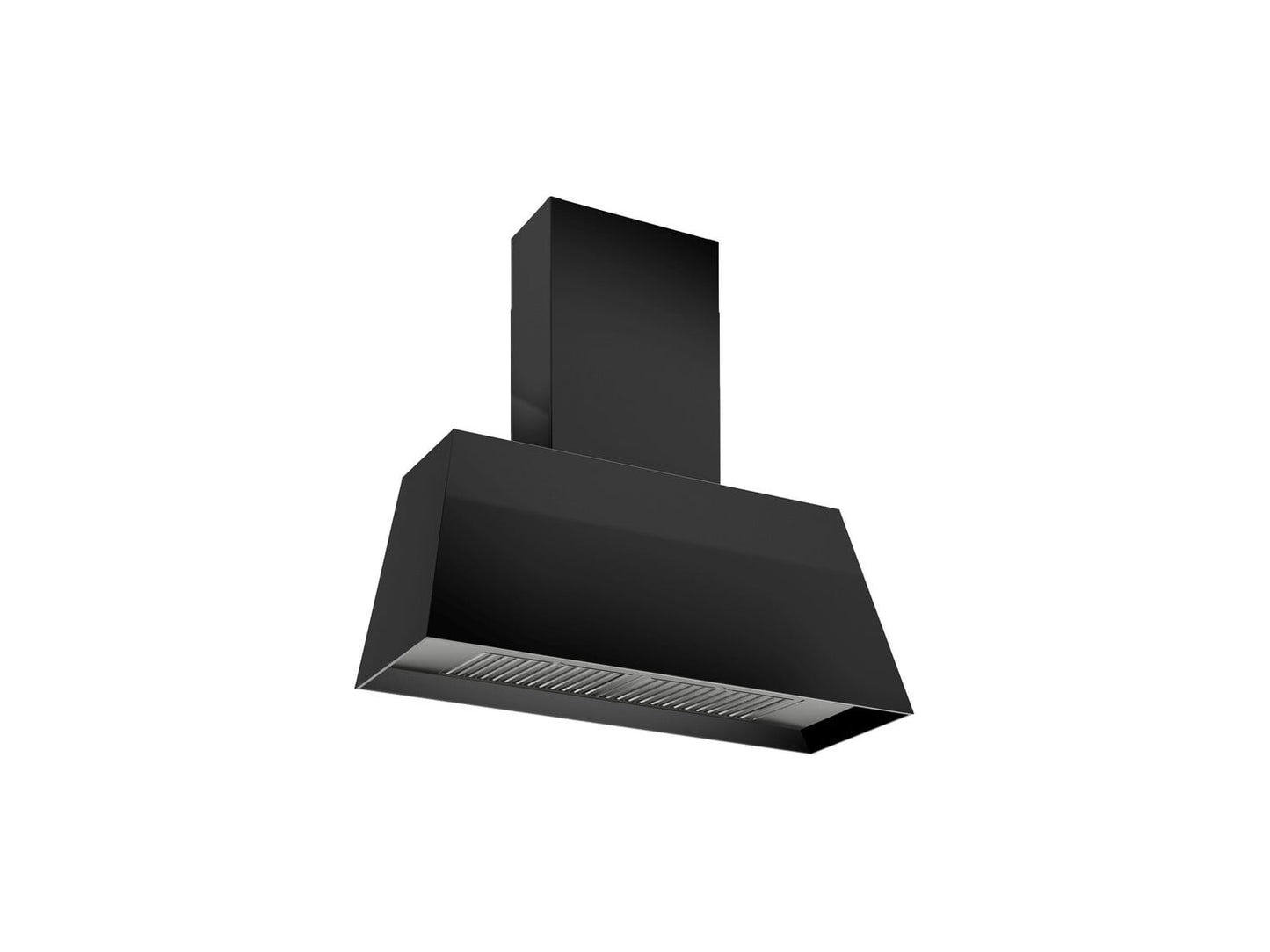 Bertazzoni KMC30NE 30'' Contemporary Canopy Hood, 1 Motor 600 Cfm Nero Matt