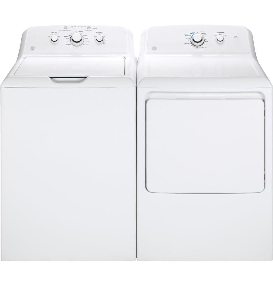 Ge Appliances GTX33EASKWW Ge® 6.2 Cu. Ft. Capacity Aluminized Alloy Drum Electric Dryer