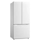 Element Appliance ERFD19CGCW Element 18.4 Cu. Ft. French Door Refrigerator - White
