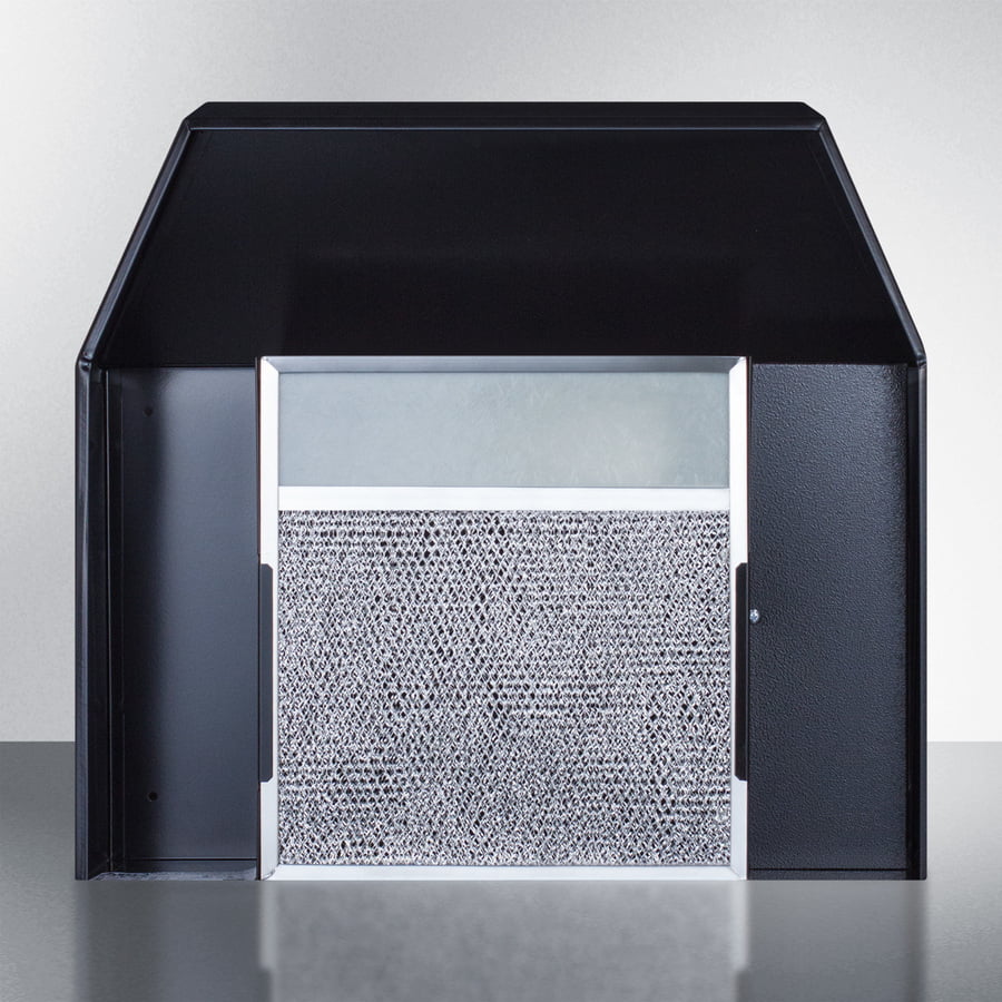 Summit ADAH1730B 30" Under Cabinet Ductless Range Hood, Ada Compliant